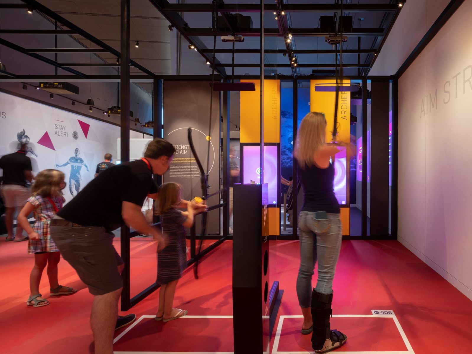 US Olympic and Paralympic Museum - Highly accessible interactives