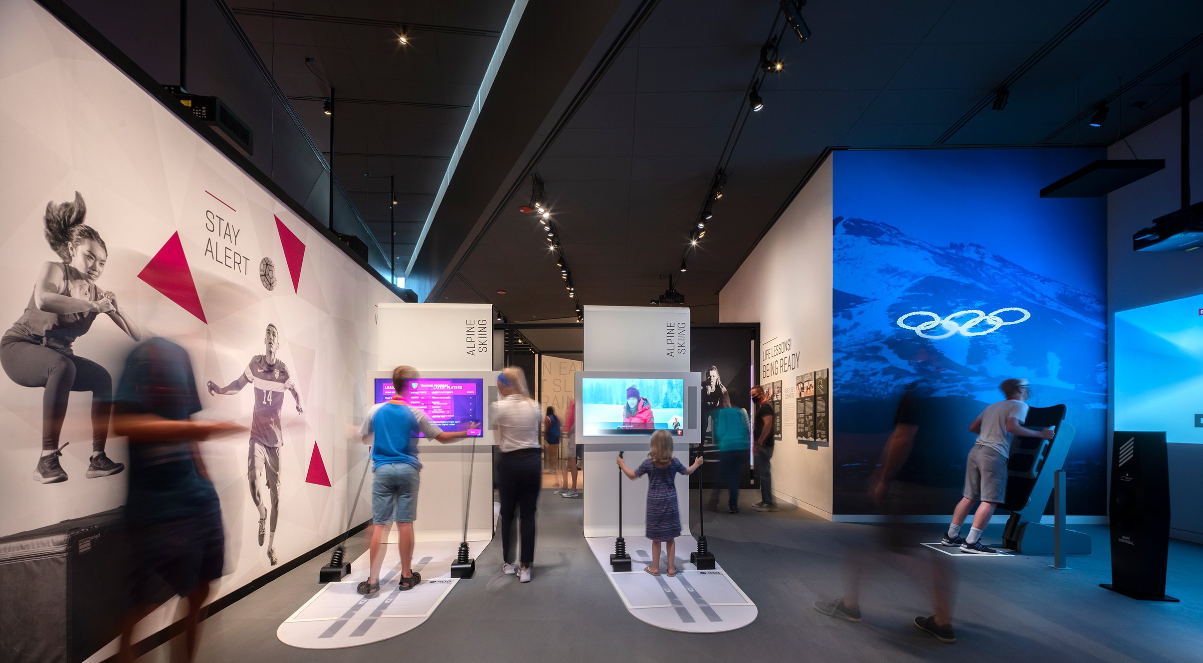 US Olympic and Paralympic Museum - Highly accessible interactives