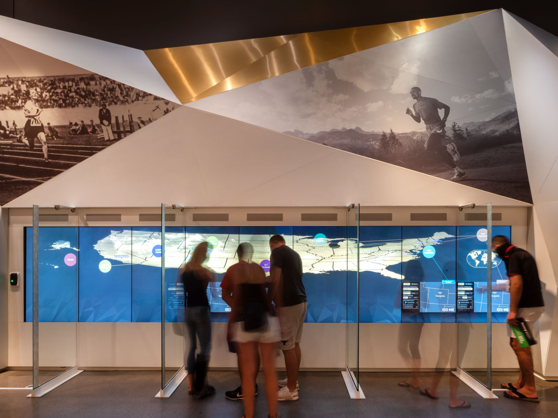 US Olympic and Paralympic Museum - Highly accessible interactives