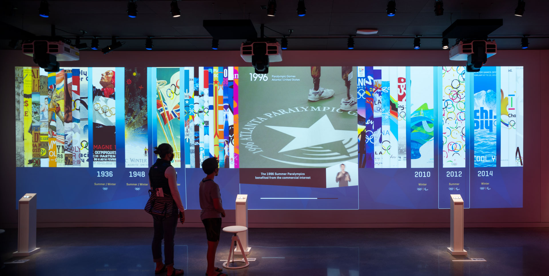US Olympic and Paralympic Museum - Highly accessible interactives