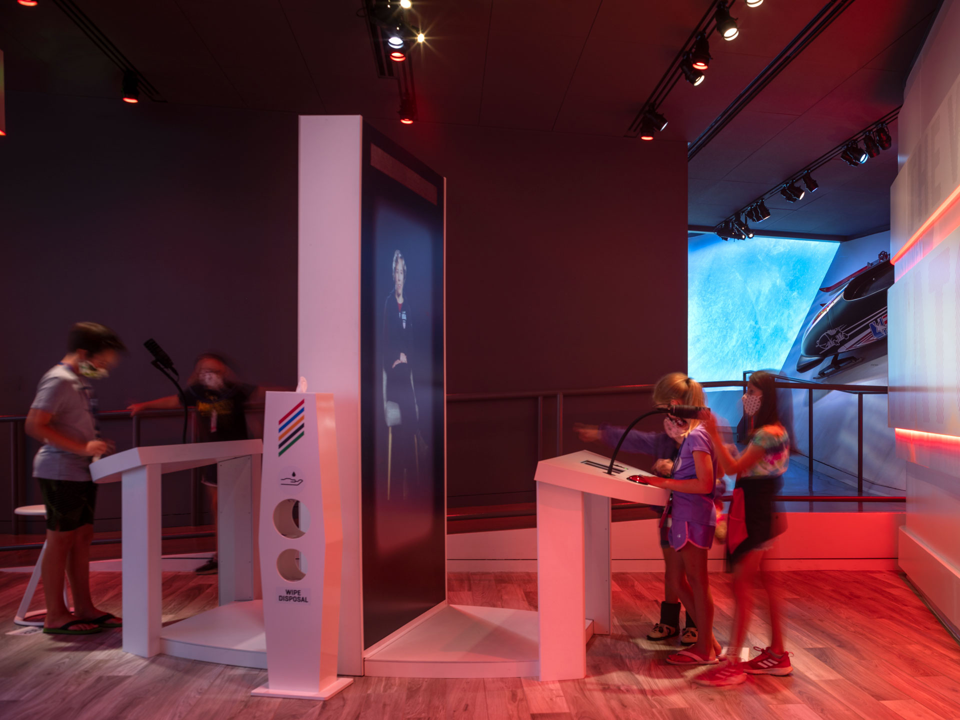 US Olympic and Paralympic Museum - Highly accessible interactives