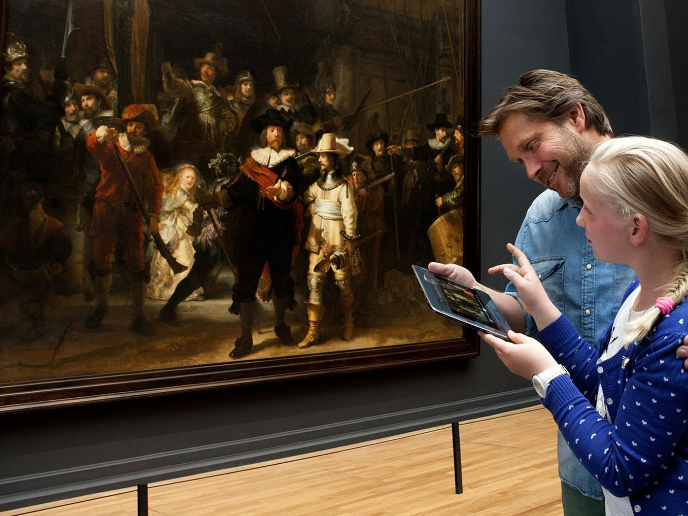 Rijksmuseum family tour multi-player quest
